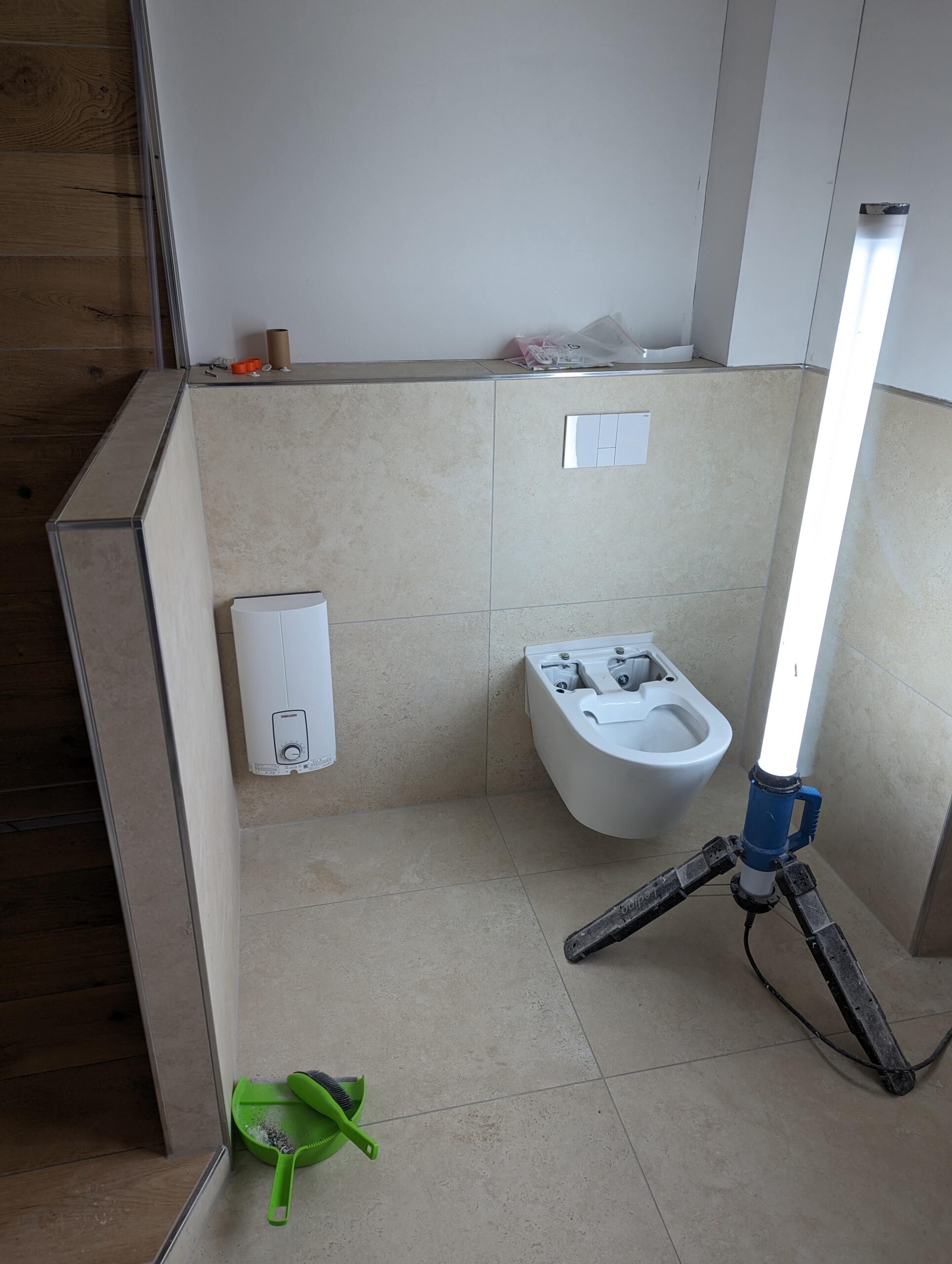 Sanitärarbeiten im Badezimmer